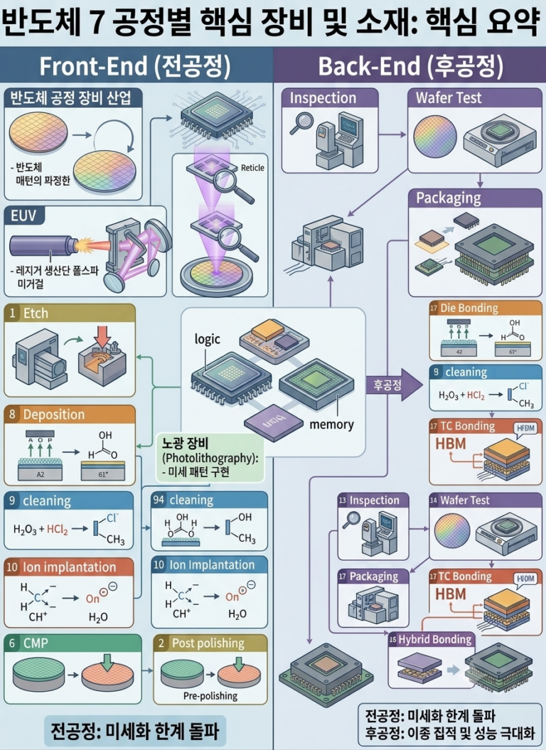 PART 7. 공정별 핵심 장비와 소재 3 공정별 핵심 장비와 소재